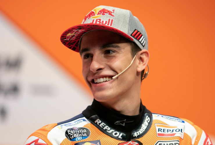 Marc Marquez gives an update on his injury 54 2019 rht presentation 02052