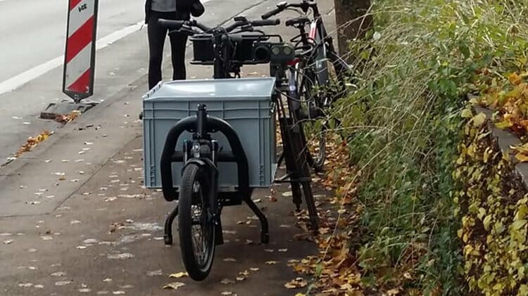 Blitzer im Lasten-Fahrrad 2 Fahrad als Blitzer Quelle Günter T. Oberhuber