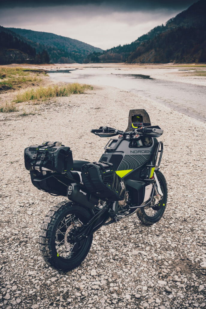 First picture of the Husqvarna Norden 901 in final form 35 Husqvarna Norden 901 Concept Motorcycle News App Motorrad Nachrichten App MotorcyclesNews 3