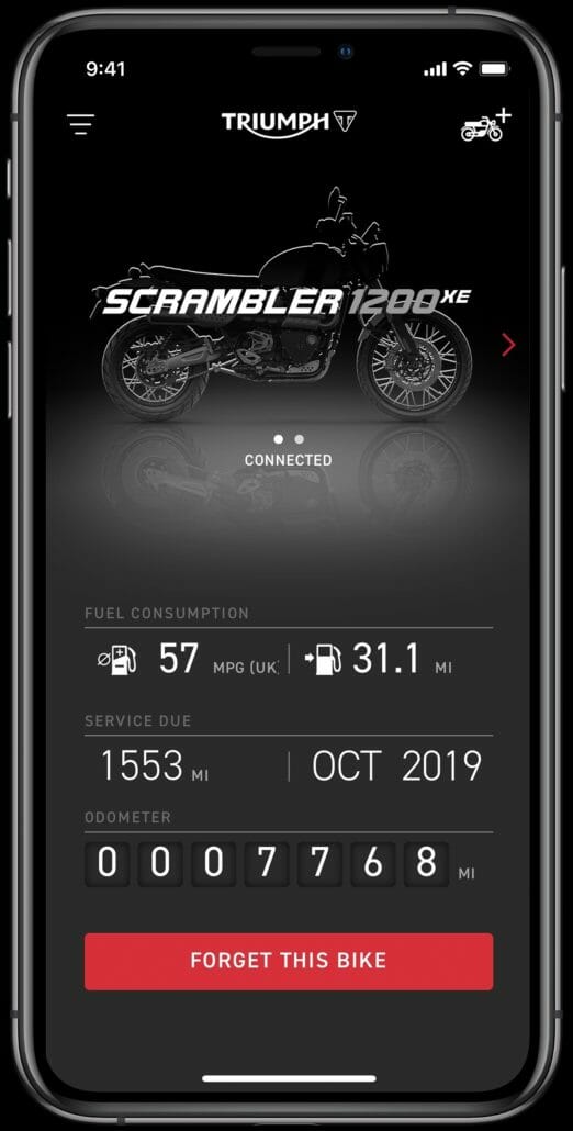 Triumph Connectivity module for Scrambler 1200 and Rocket 3 2 My Triumph Motorcycle News App Motorrad Nachrichten App MotorcyclesNews 2