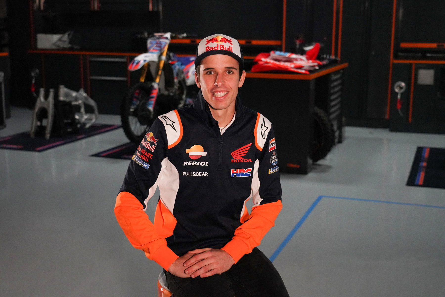 Alex Marquez auf der Rennstrecke