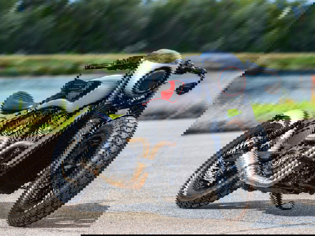 WUNDERKIND Custom Indian Scout Bobber THREE 1