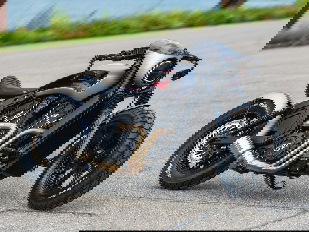 WUNDERKIND Custom Indian Scout Bobber THREE 2