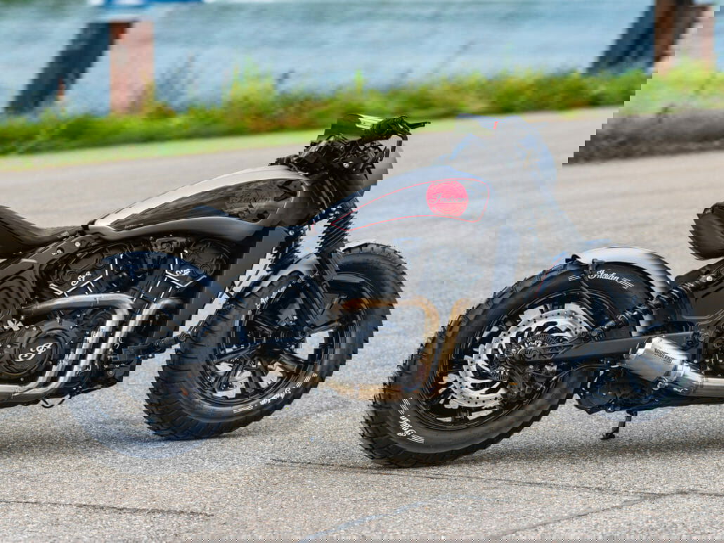 WUNDERKIND Custom Indian Scout Bobber THREE 3