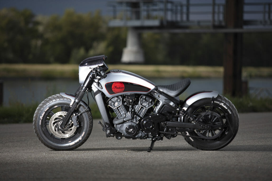 WUNDERKIND Custom Indian Scout Bobber THREE 32