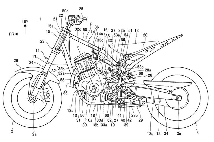 Kommen weitere Modelle mit dem Motor der Africa Twin? 2 Honda Rahmen für Africa Twin Motor 2