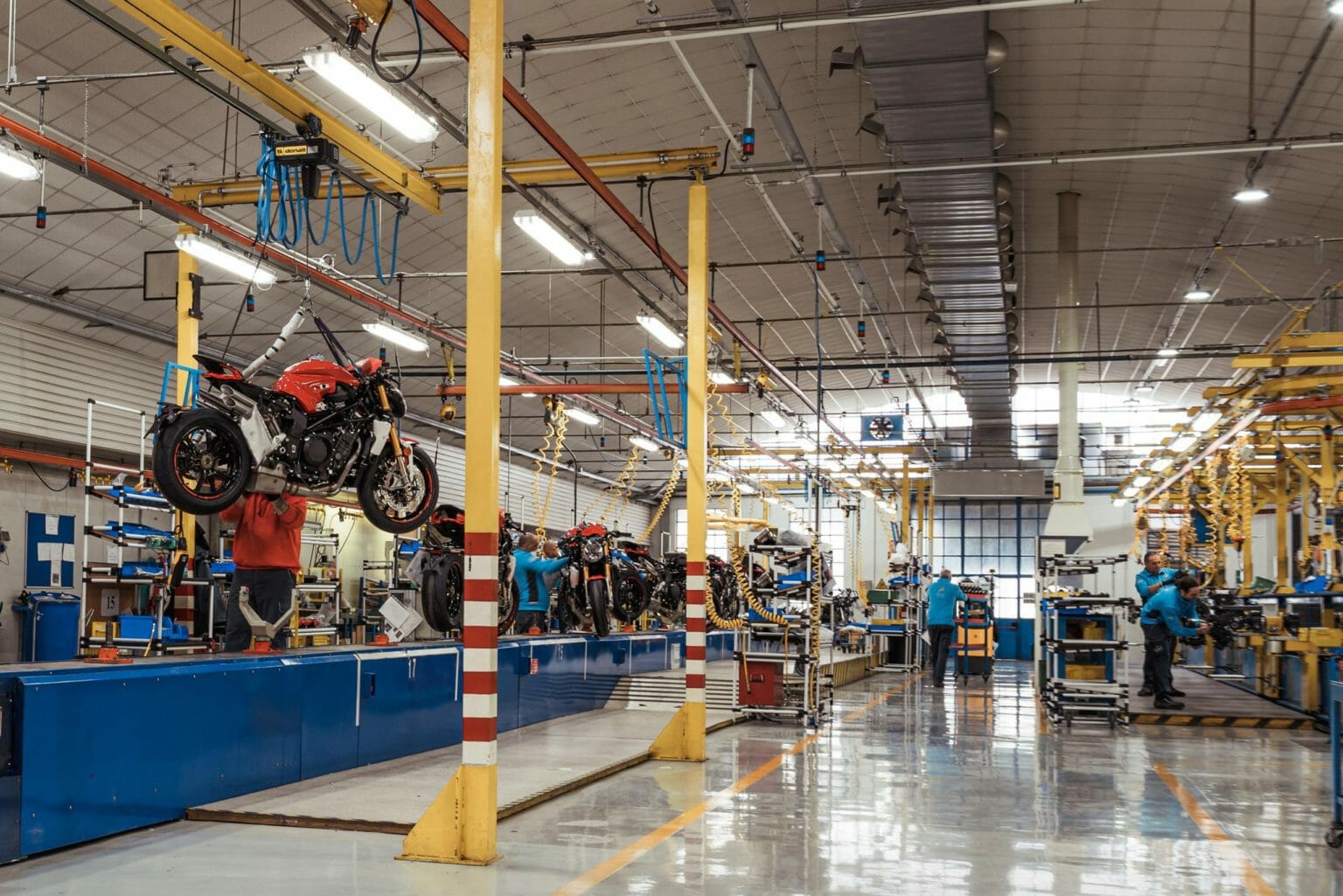 MV Agusta resists the corona crisis MV Agusta Werk