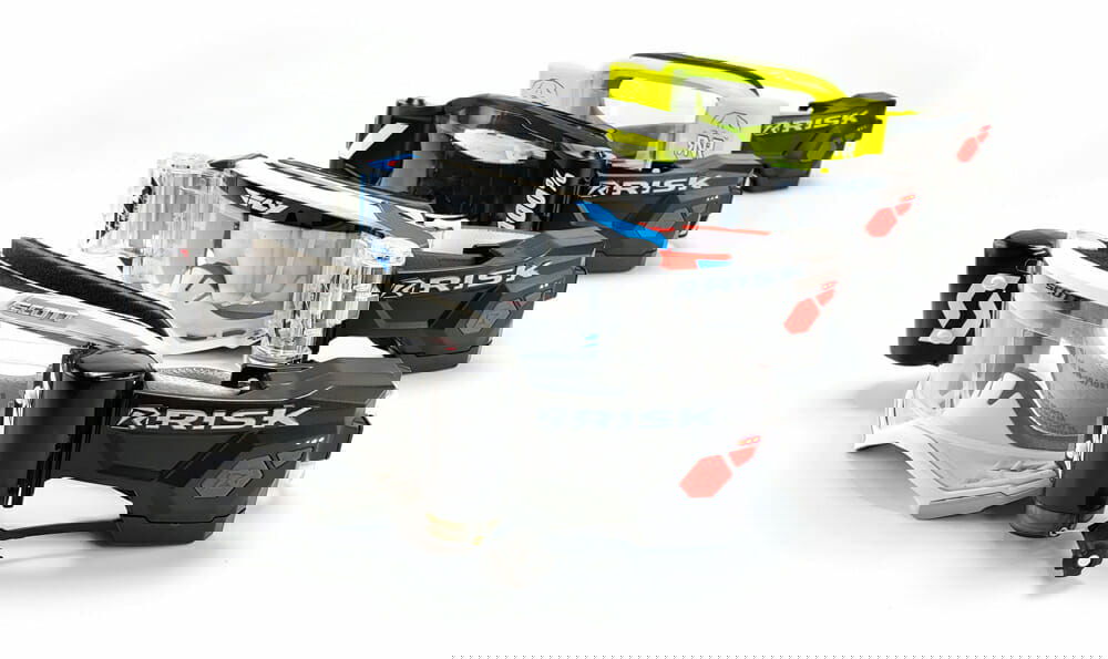 Immer klare Sicht beim Motocross-Fahren 5 Risk Racing Goggle Ripper 5
