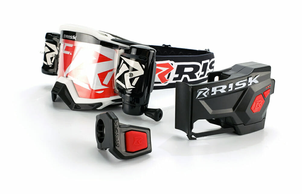 Immer klare Sicht beim Motocross-Fahren 8 Risk Racing Goggle Ripper 8