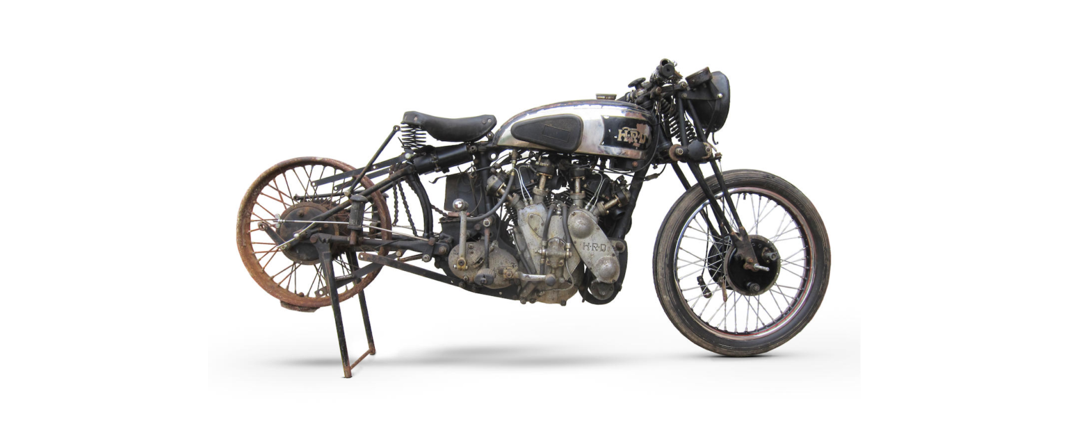 Auction – Vincent HRD A-Series Rapide exhibition motorcycle Vincent HRD A Series Rapide 1