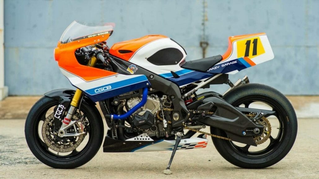 BMW S 1000 RR im Retro-Kleid 5 Crazy Garage Retro Racer 11 4