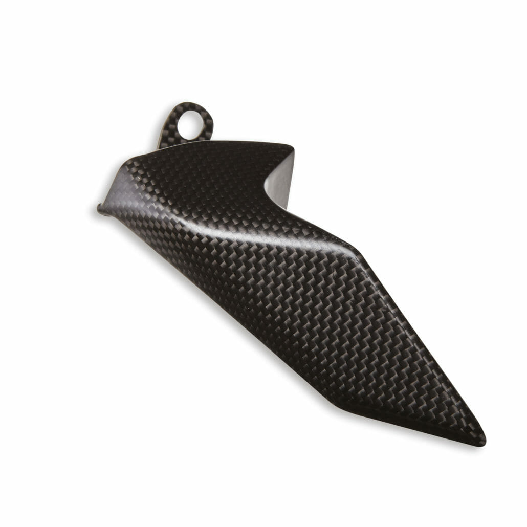 DUCATI ACCESSORIES Carbon chain guard UC152799 Mid