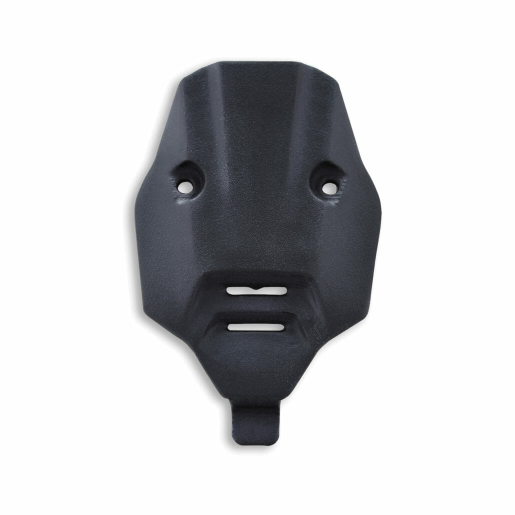 DUCATI ACCESSORIES Set with cover for removing number plate holder UC160035 Mid