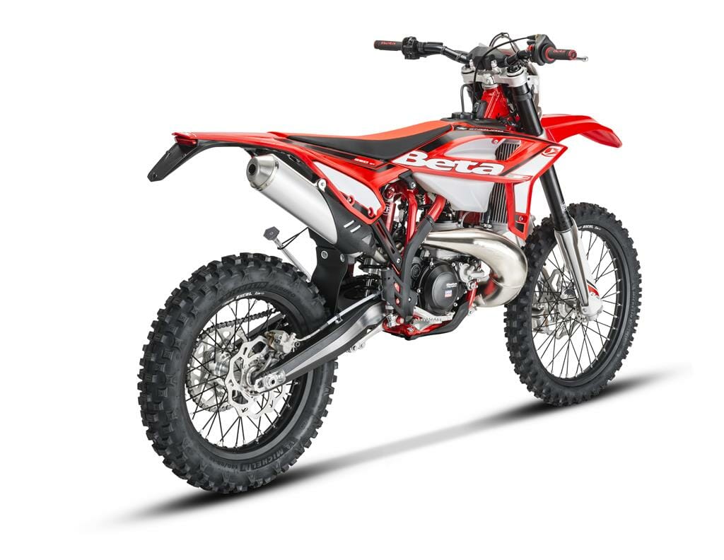 Beta stellt 2021 Enduro Reihe vor 3 RR 2T 250 3Q rear