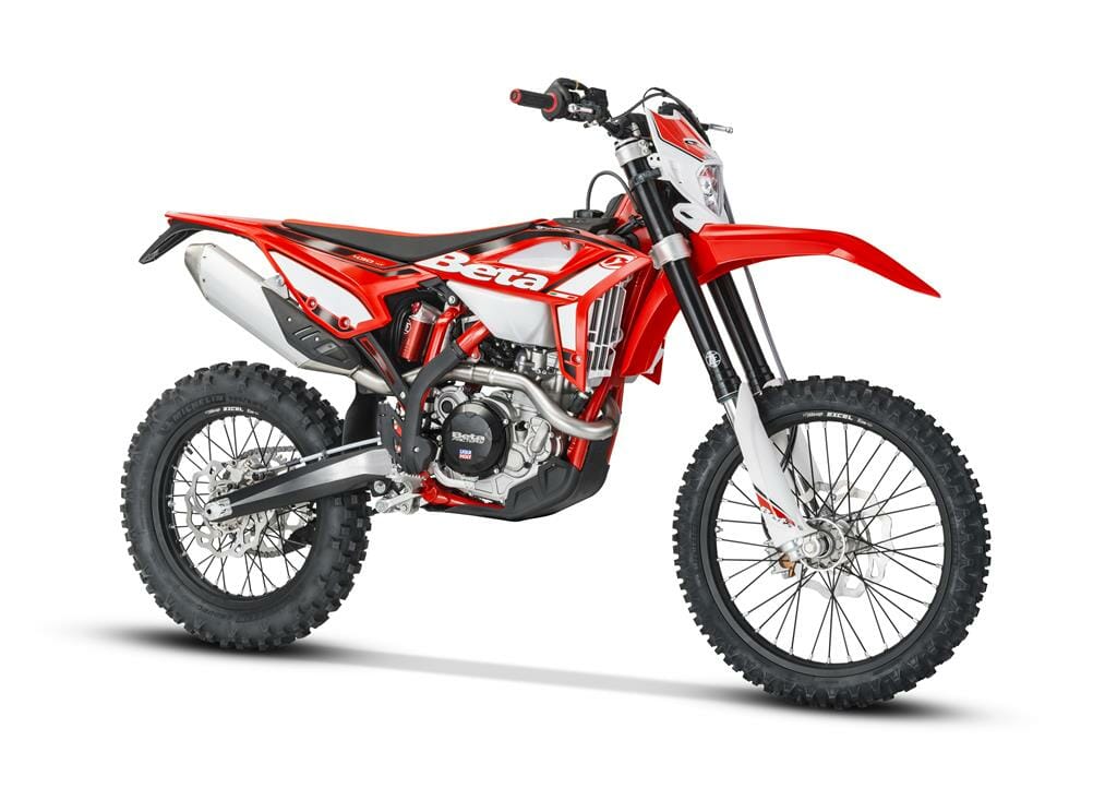 Beta stellt 2021 Enduro Reihe vor 8 RR 430 4T MY21 3Q front