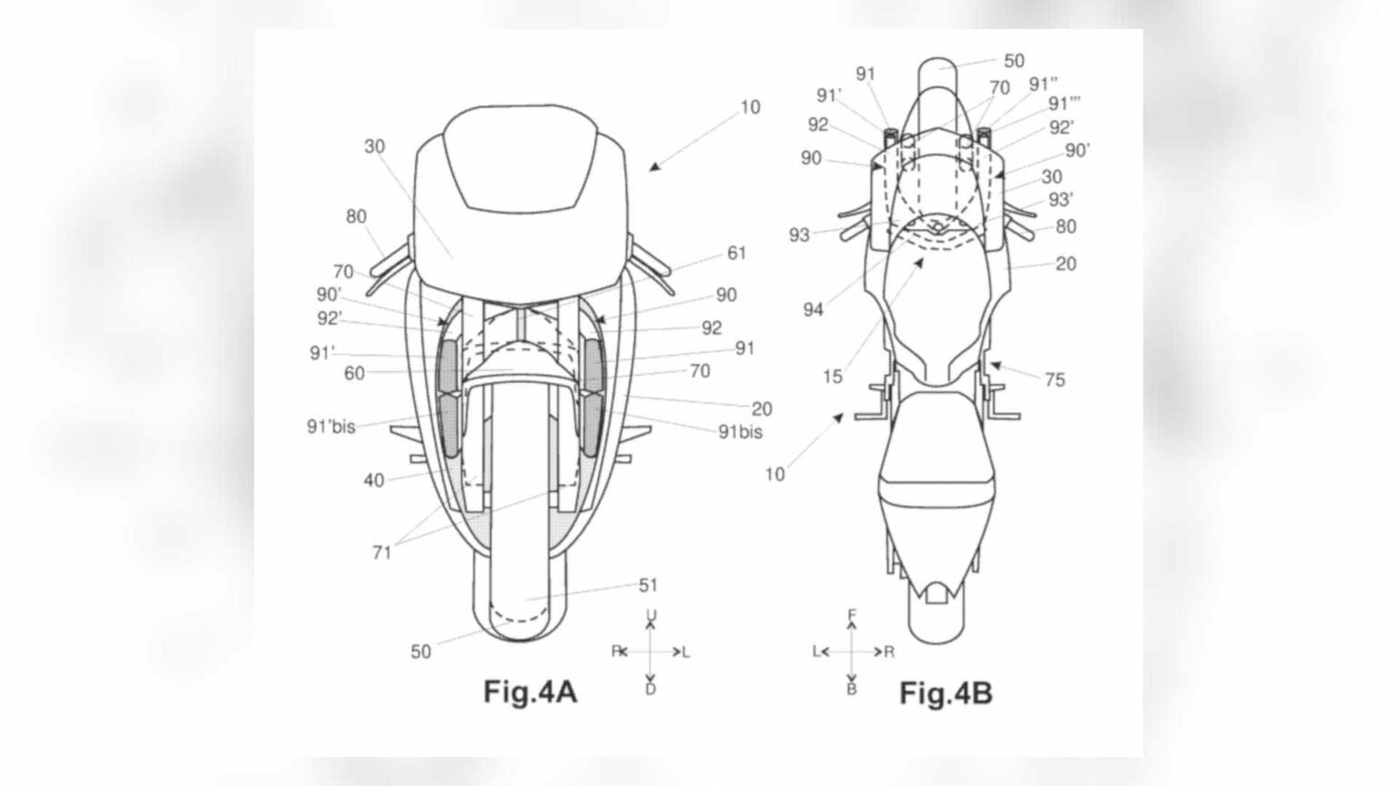 Aprilia Patent – Aktive Aerodynamik Aprilia Active Aero Patent 4