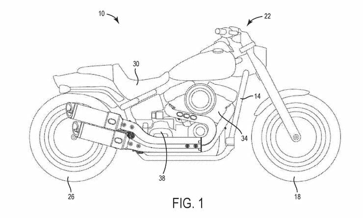 Harley Davidson Motor mit variabler Ventilsteuerung 1
