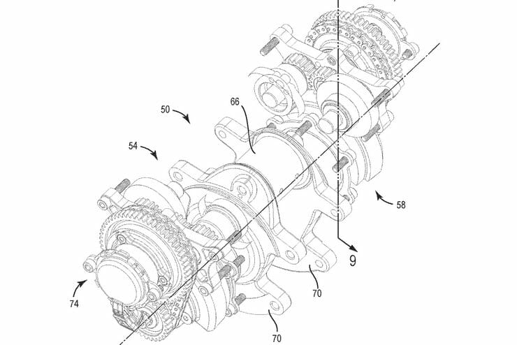 Harley Davidson Motor mit variabler Ventilsteuerung 4