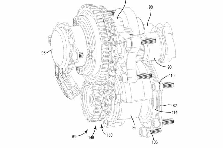 Harley Davidson Motor mit variabler Ventilsteuerung 5