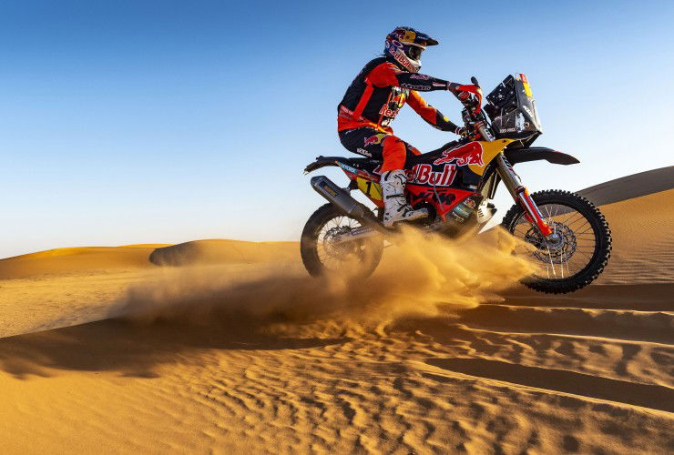 KTM 450 Rally Replica 2021 presented 81 Toby Price Dakar 2020 Stage 7