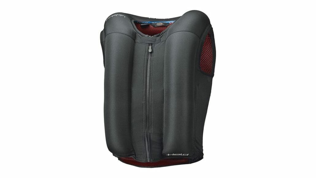 Neue, universal einsetzbare Airbagweste von Held 2 Held eVest Airbagweste 2