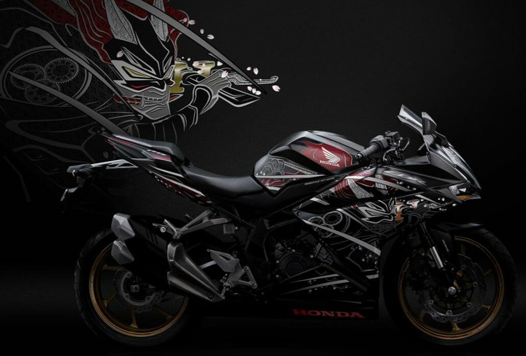 Special edition of the CBR250RR for Indonesia 30 Honda CBR250RR SP Garuda x Samurai 2