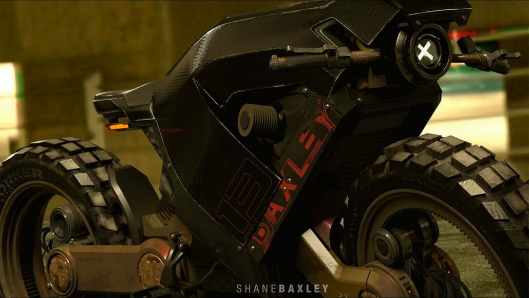 Shane Baxley Elektromotorrad 2