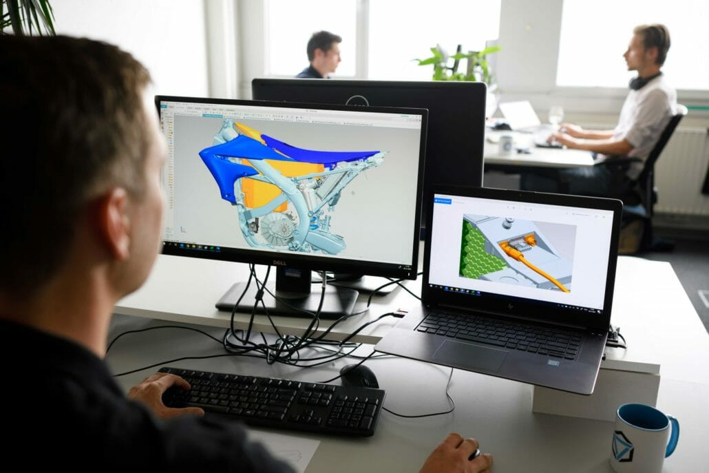 Yamaha Crossmotorrad mit Elektroantrieb 1 Spike Yamaha Motocross Electro 1