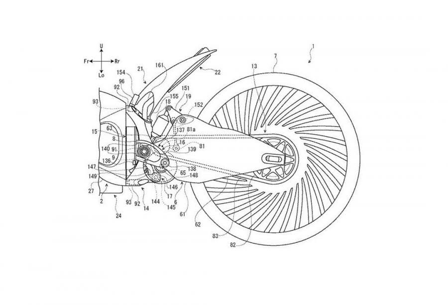 Suzuki Patent zeigt Hybridantrieb 2 Suzuki Electric bike concept 03