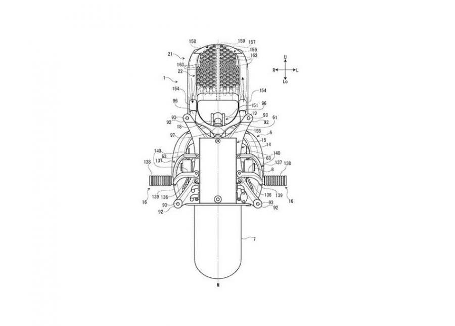 Suzuki Patent zeigt Hybridantrieb 3 Suzuki Electric bike concept 04