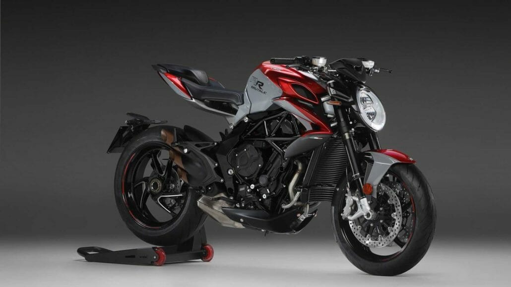 mv agusta brutale 800 scs red gray