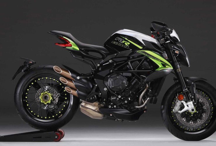 MV Agusta Brutale 800 SCS & Dragster 800 SCS with semi-automatic clutch 75 mv agusta dragster 800 scs green white