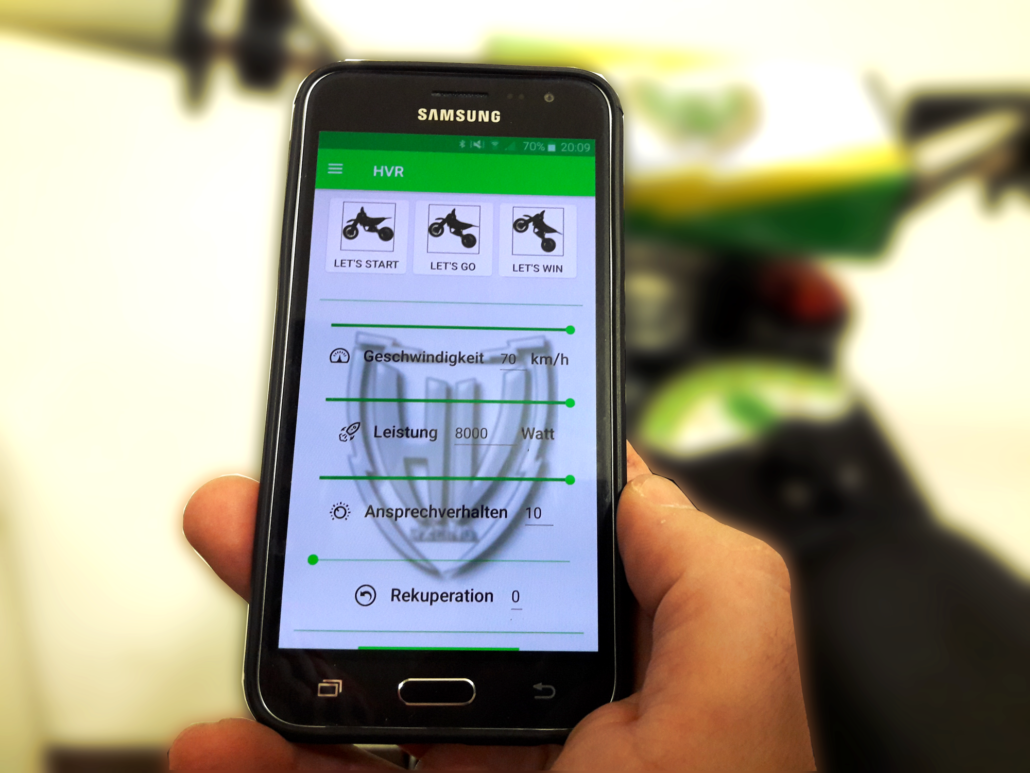 HVR offers an easy entry into off-road sport for the new generation 35 HVR App