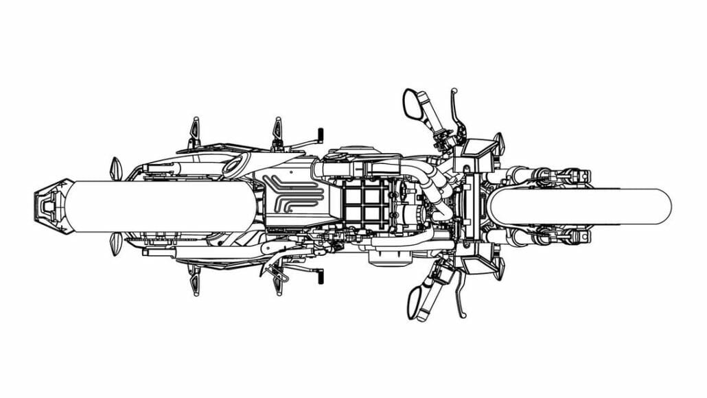 Harley Davidson 338R Patentzeichnung 2