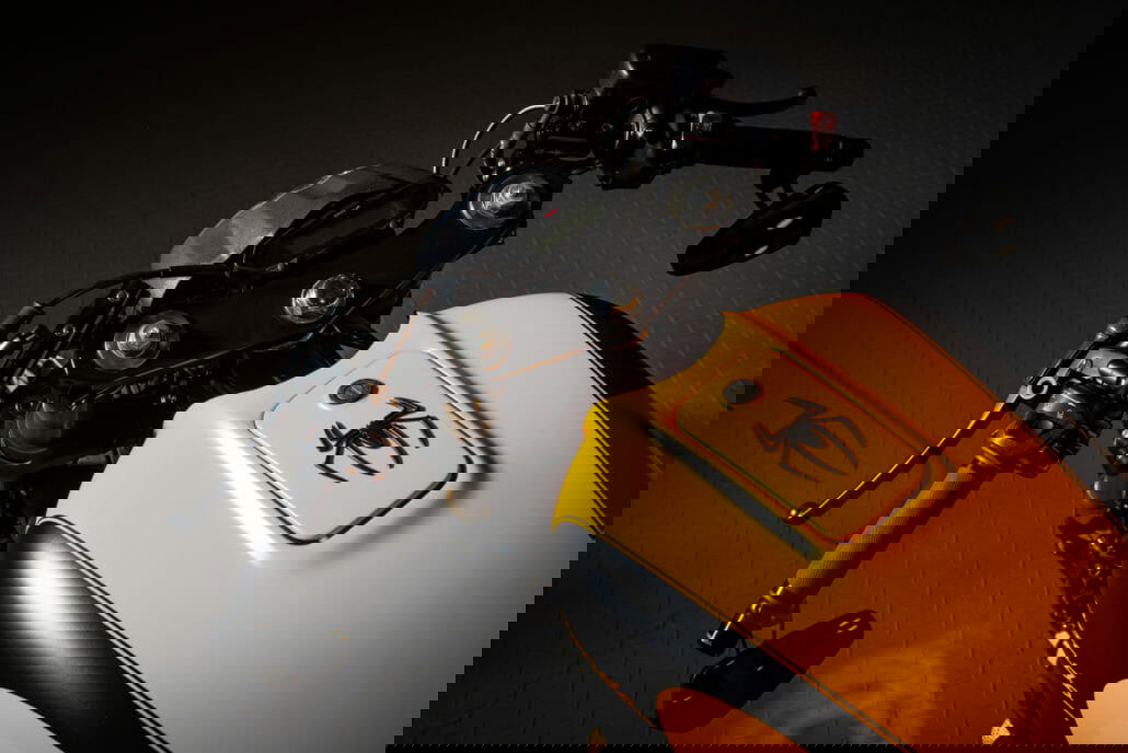 „The Spider“ von KrisBiker 30 KrisBiker The Spider Honda CB750 F2 2