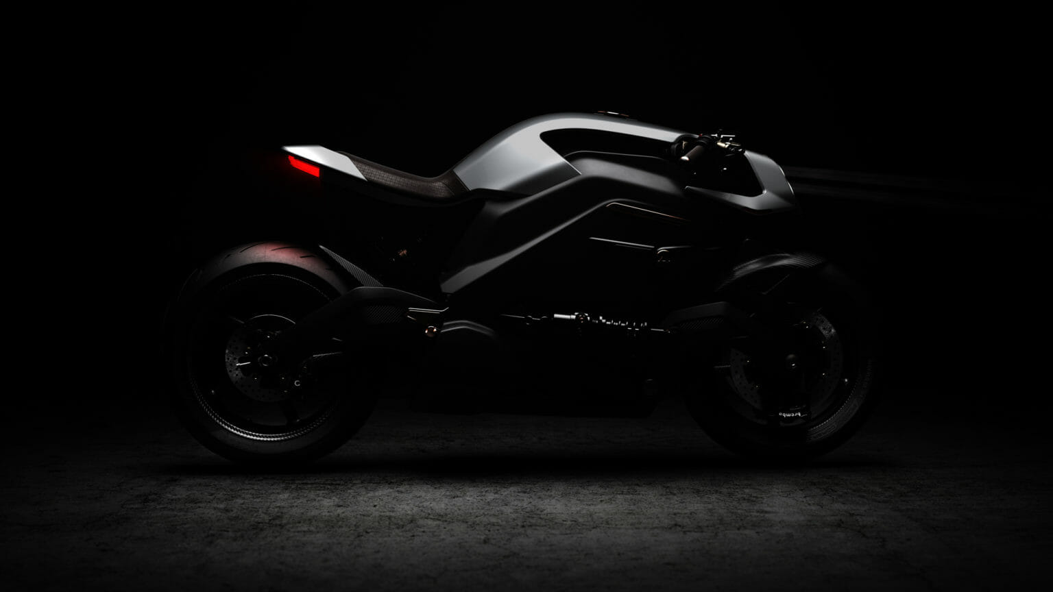 Is the premium electric motorcycle Arc Vector coming after all? ARC VECTOR RIGHT SIDE