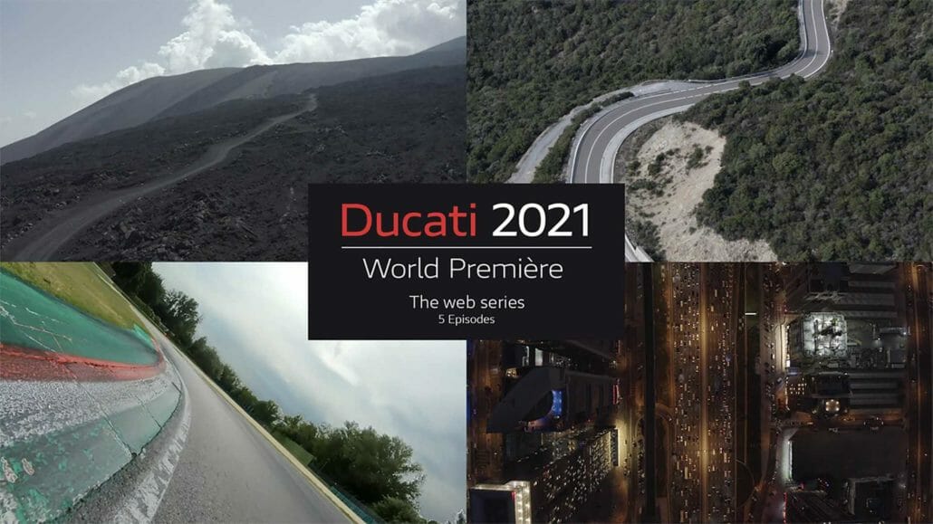 Ducati Neuvorstellungen kommen per Web-Serie Ducati World Premiere 2021 Teaser