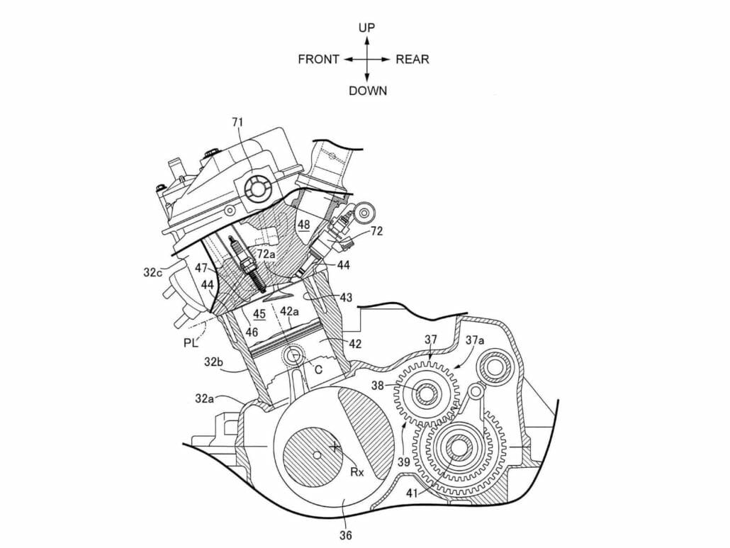 Honda arbeitet an aufgeladener Africa Twin 5 Honda Patent Africa Twin Supercharged 5