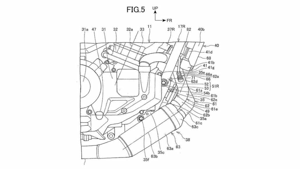 Honda Rebel 1100 patent reveals new model 8 Honda Rebel 1100 Patent 4