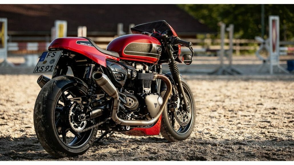 Rennstall Moto bietet Custom Kit für die Speed Twin 2 Rennstall Moto Speed Twin Kit 3