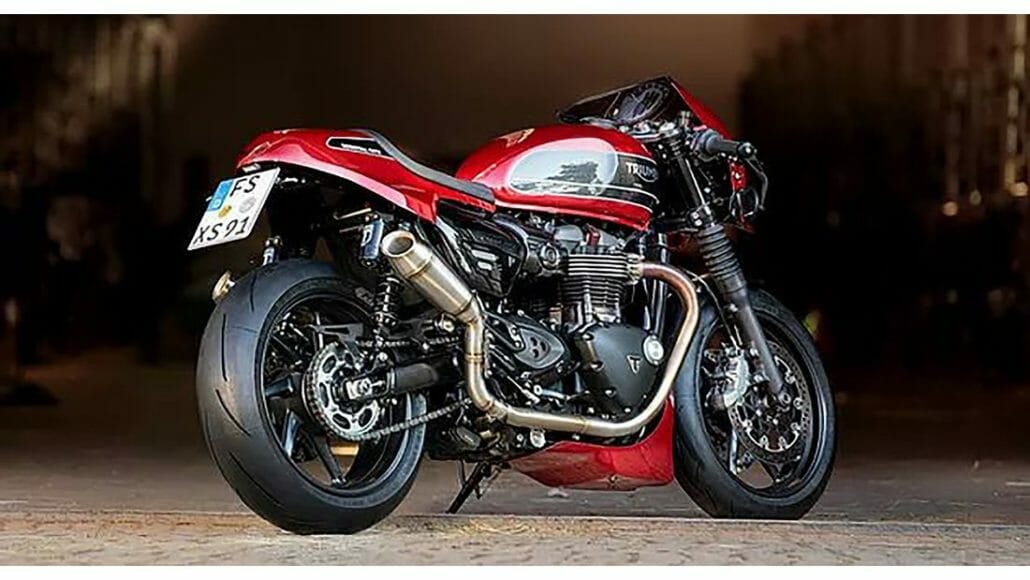 Rennstall Moto bietet Custom Kit für die Speed Twin 3 Rennstall Moto Speed Twin Kit 7