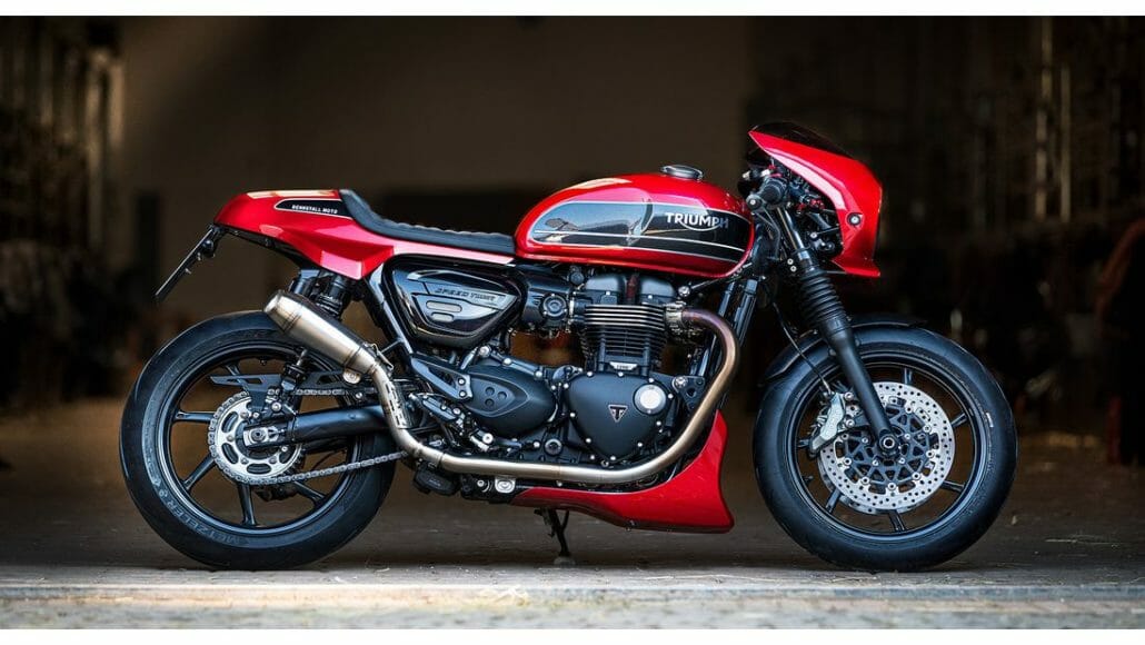 Rennstall Moto bietet Custom Kit für die Speed Twin Rennstall Moto Speed Twin Kit 8