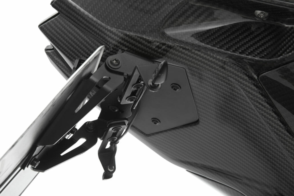 Number plate holder "Trackday" for the BMW S 1000 RR 31 TRACKDAY Kennzeichenhalter BMW S 1000 RR 4