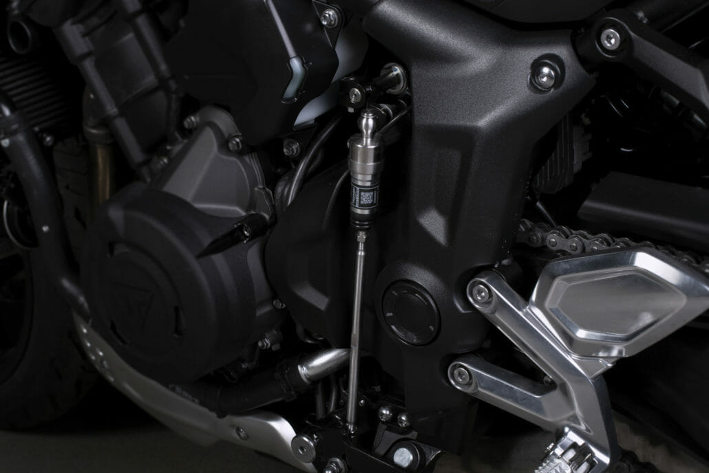 TRIUMPH Trident 660 vorgestellt – alle Daten und Infos 18 Trident Accessory Triumph Shift Assist Rear