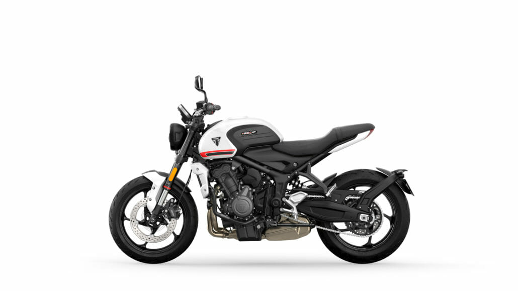 TRIUMPH Trident 660 vorgestellt – alle Daten und Infos 19 Trident Crystal White LHS