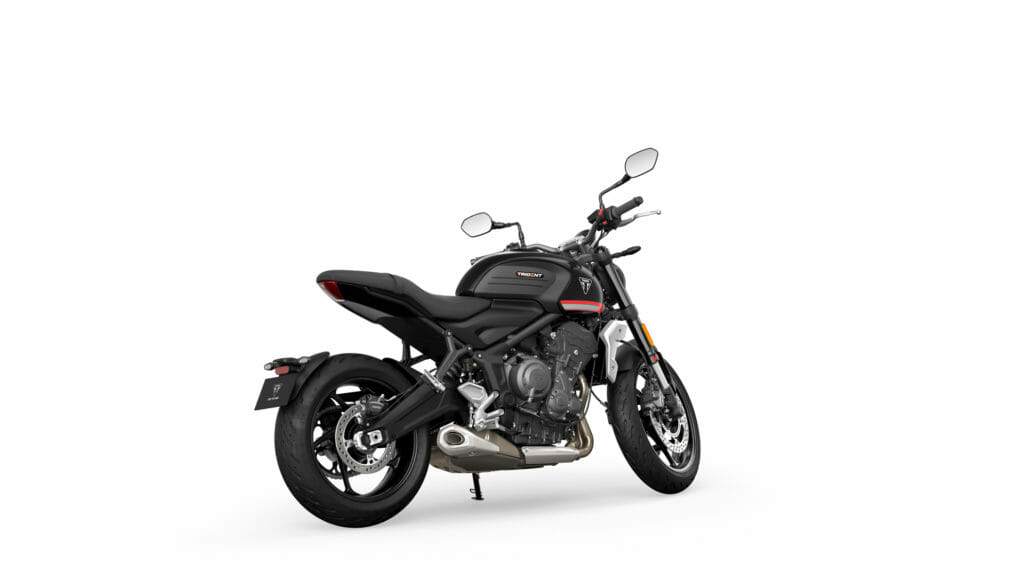TRIUMPH Trident 660 vorgestellt – alle Daten und Infos 25 Trident Sapphire Black Angle LHS