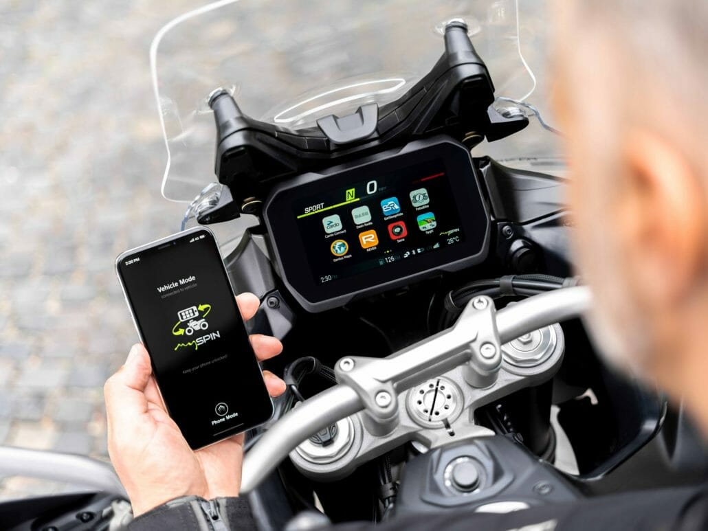 Bosch Motorrad-Display mit Splitscreen 3 Bosch Display mySPIN 3