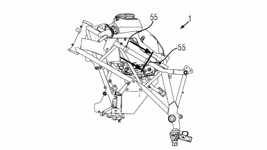 Patent drawings reveal work on KTM 1290 Super Adventure 1 KTM 1290 Super Adventure 1