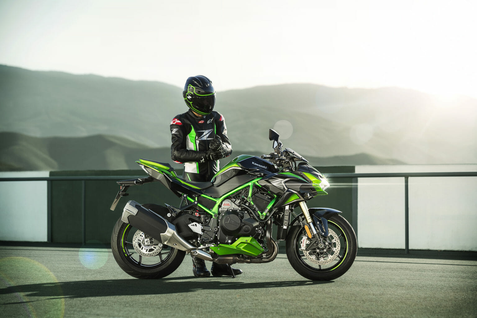 Neue Kawasaki Z H2 SE für 2021 vorgestellt Kawasaki Z H2 SE 2021 12