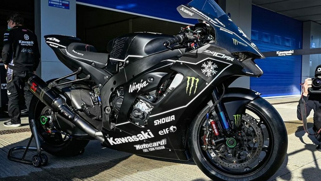 Kawasaki ZX 10RR Superbike Wintertest 2